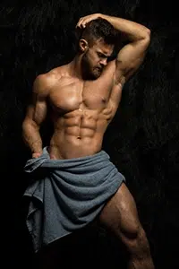 Stripteaseur Marco Neuchâtel/ Neuchâtel male stripper Marco
